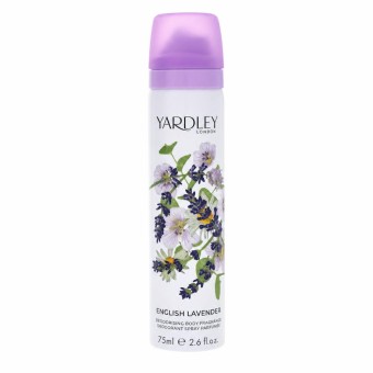 Yardley London English Lavender Refreshing Body Spray (Unisex) 75 ml