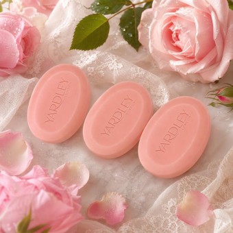 Yardley London English Rose Yardley 3 x 103 ml Luxury Soap 105 ml