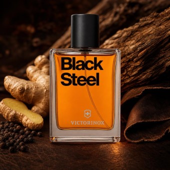 Victorinox Black Steel Eau De Toilette Spray 100 ml