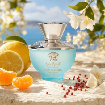 Versace Pour Femme Dylan Turquoise Eau De Toilette Spray 100 ml
