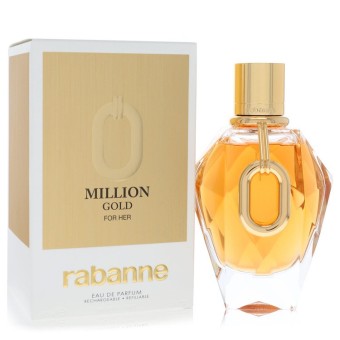 Paco Rabanne Million Gold Eau De Parfum Refillable Spray 90 ml
