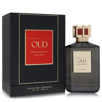 Perry Ellis Oud Saffron Rose Absolute Eau De Parfum Spray 100 ml