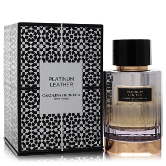 Carolina Herrera Platinum Leather Eau De Parfum Spray (Unisex) 100 ml