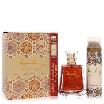 Lattafa Raghba Eau De Parfum Spray Plus 50 ml Deodorant Spray 100 ml