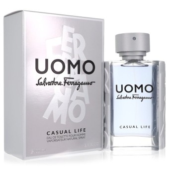 Salvatore Ferragamo Uomo Casual Life Eau De Toilette Spray 100 ml