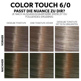 Wella Professionals Color Touch Fresh-Up Kits 6/0 Dark Blonde 130ml