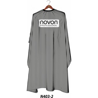 Novon Professional Cape Barber Super Red with Logo - N403 2