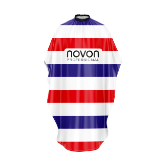 Novon Professional Cape Colour Line White/Red/Blue - N403 15