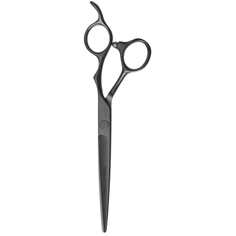 Olivia Garden SilkCut PRO Matt Black Hair cutting scissors 6,50`` RH