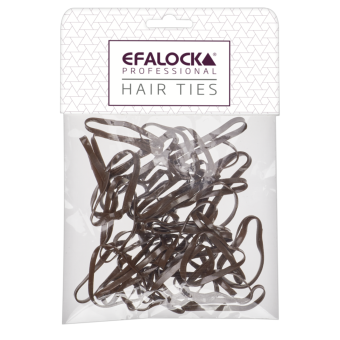 Efalock Rasta-Haargummi dick/groß braun 100st