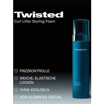 Sebastian Twisted Curl Lifter Styling Foam 200 ml
