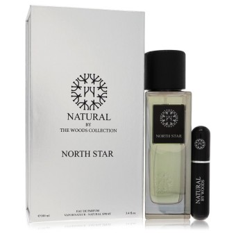 The Woods Collection Natural North Star Eau De Parfum Spray with Mini Refillable Spray (Unisex) 100 ml
