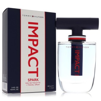 Tommy Hilfiger Impact Spark Eau De Toilette Spray -- 100 ml Eau De Toilette + 5 ml Travel EDT Spray