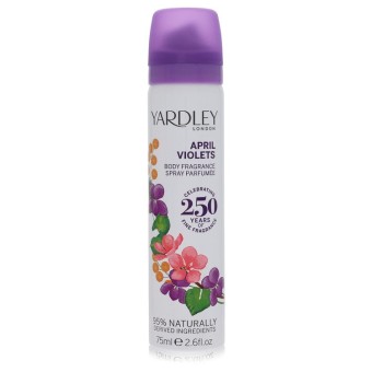 Yardley London April Violets Body Spray 75 ml