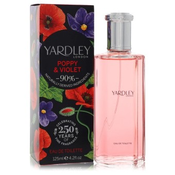 Yardley London Yardley Poppy & Violet Eau De Toilette Spray 125 ml