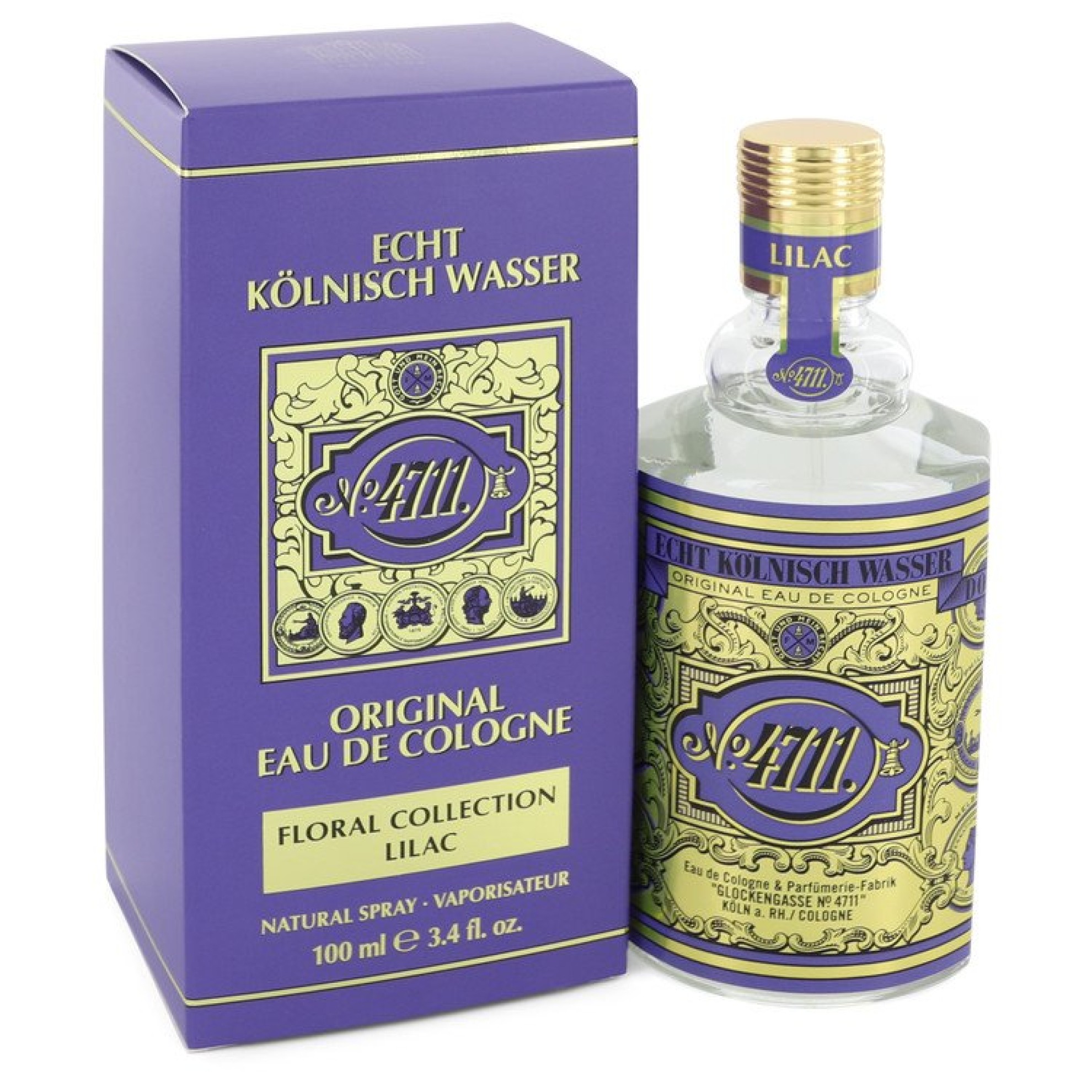 Image of 4711 Lilac Eau De Cologne Spray (Unisex) 100 ml von XXL-Parfum.ch