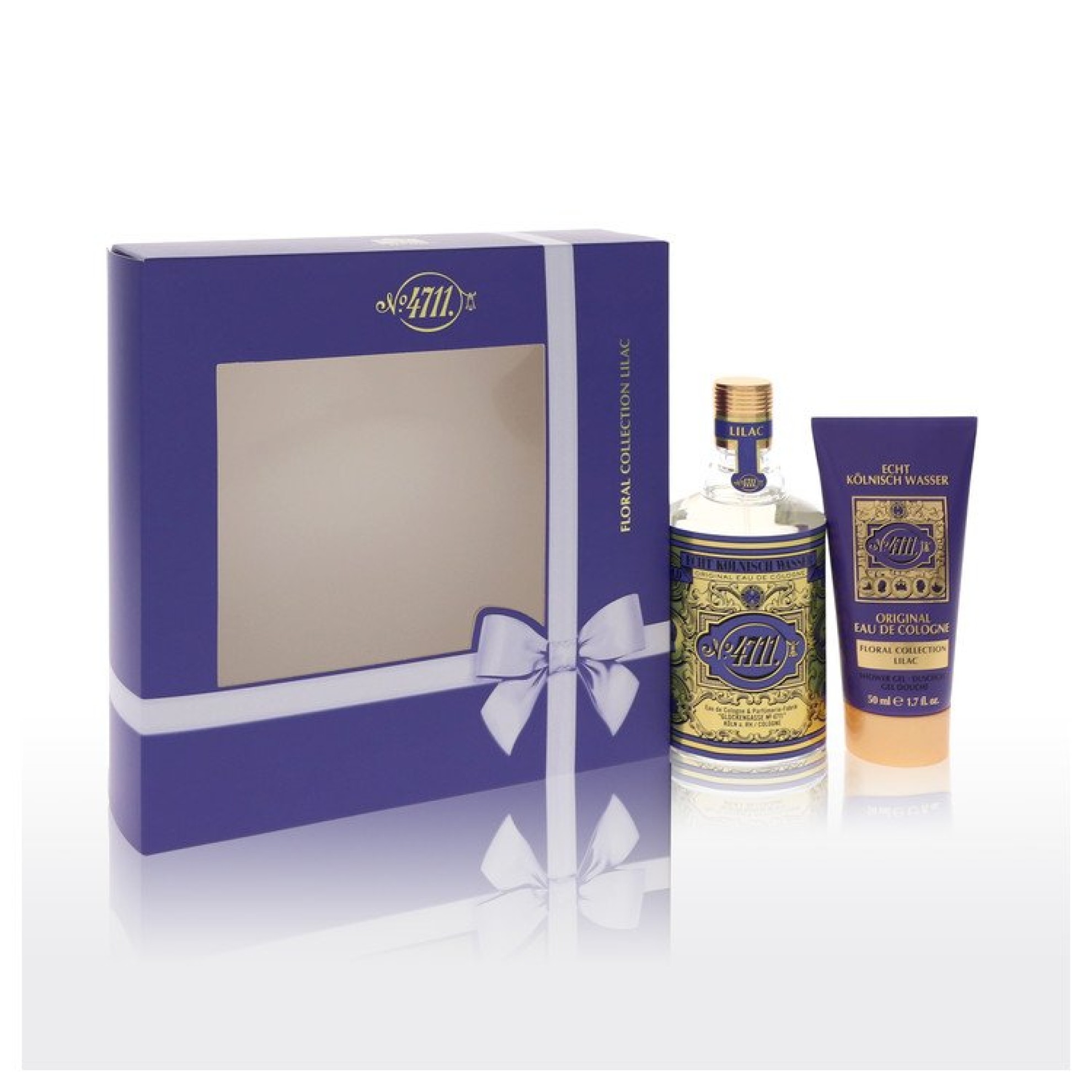 Image of 4711 Lilac Gift Set (Unisex) -- 100 ml Eau De Cologne Spray + 50 ml Shower Gel von XXL-Parfum.ch