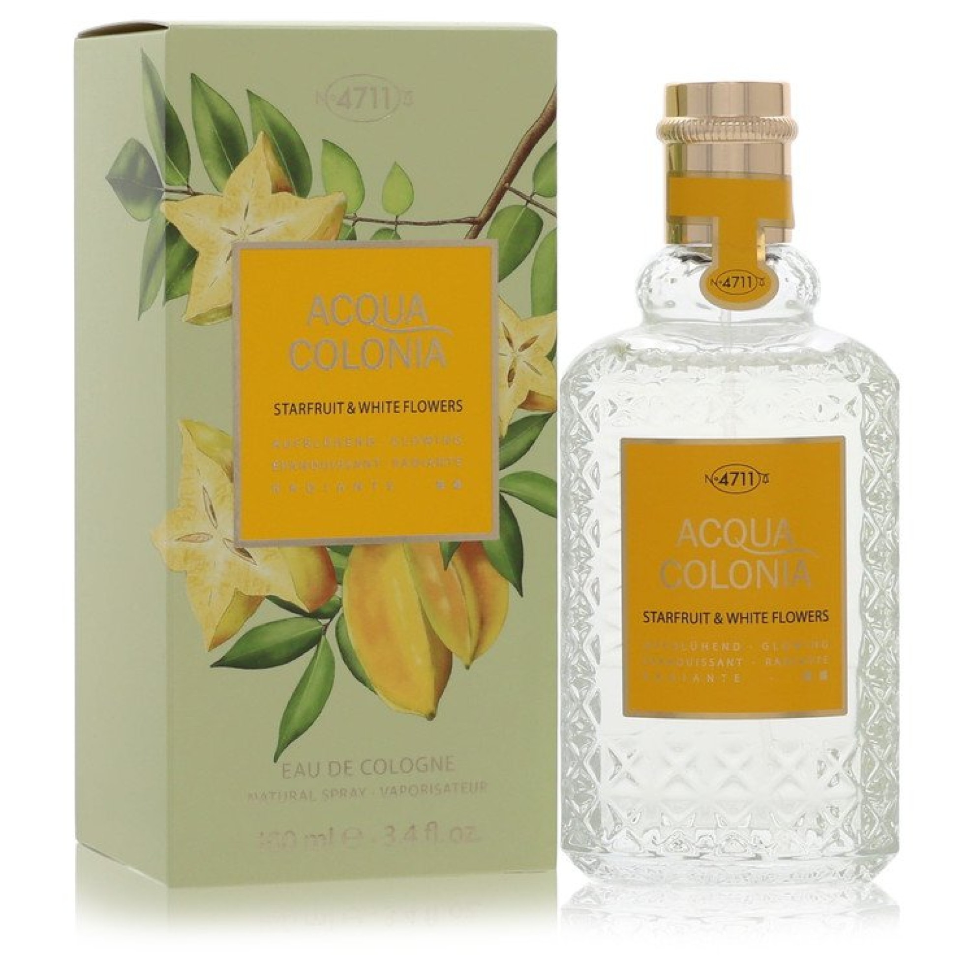 Image of 4711 Acqua Colonia Starfruit & White Flowers Cologne Spray (Unisex) 100 ml