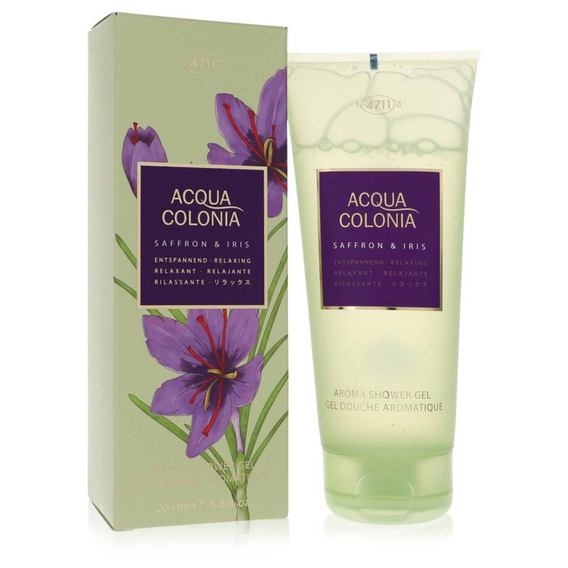 Image of 4711 Acqua Colonia Saffron & Iris Shower Gel 201 ml von XXL-Parfum.ch