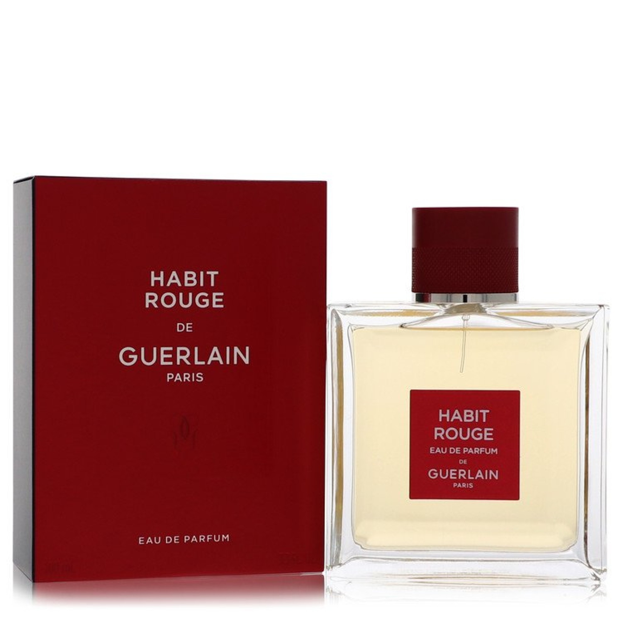 Image of Guerlain Habit Rouge Eau De Parfum Spray 50 ml
