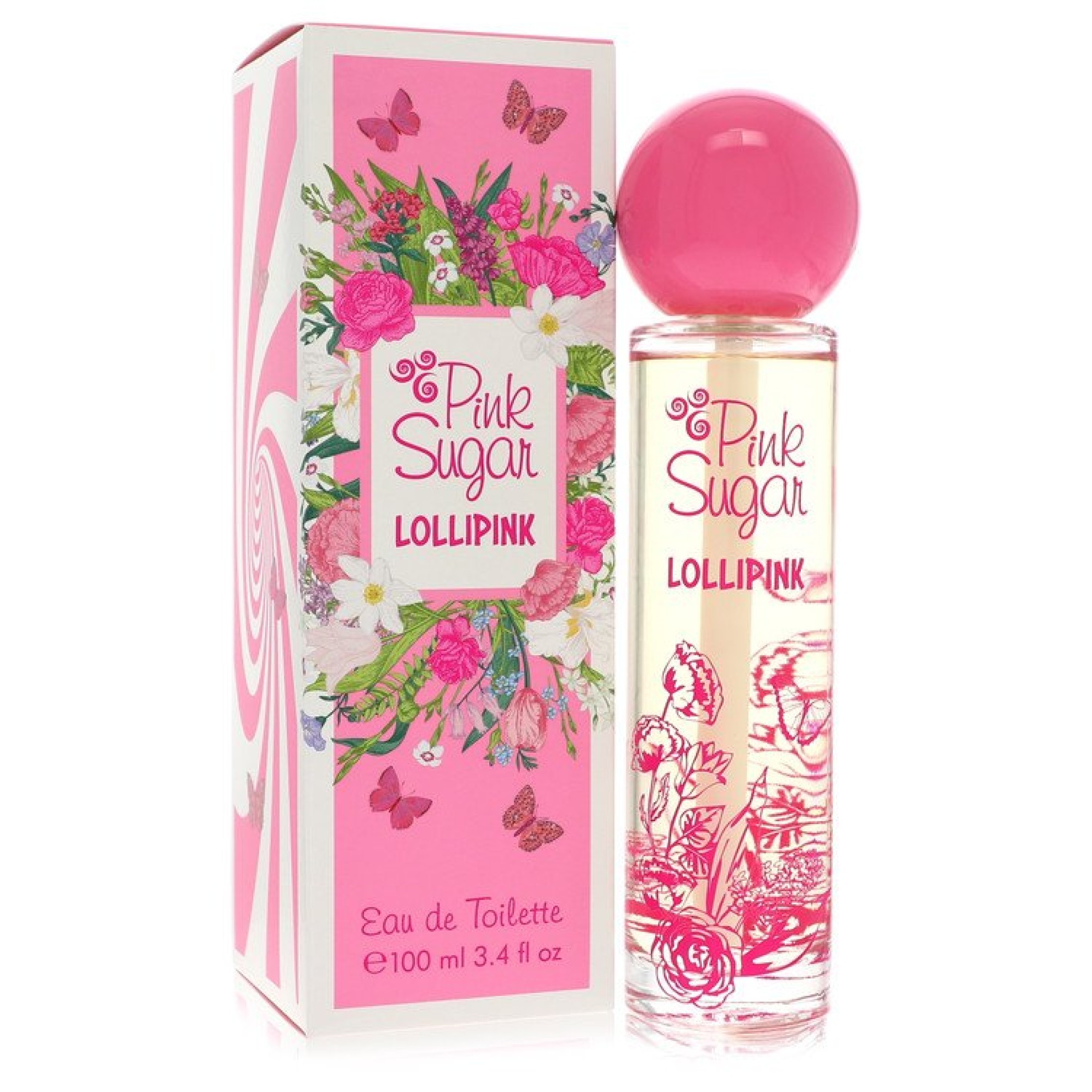 Image of Aquolina Pink Sugar Lollipink Eau De Toilette Spray (Unboxed) 100 ml