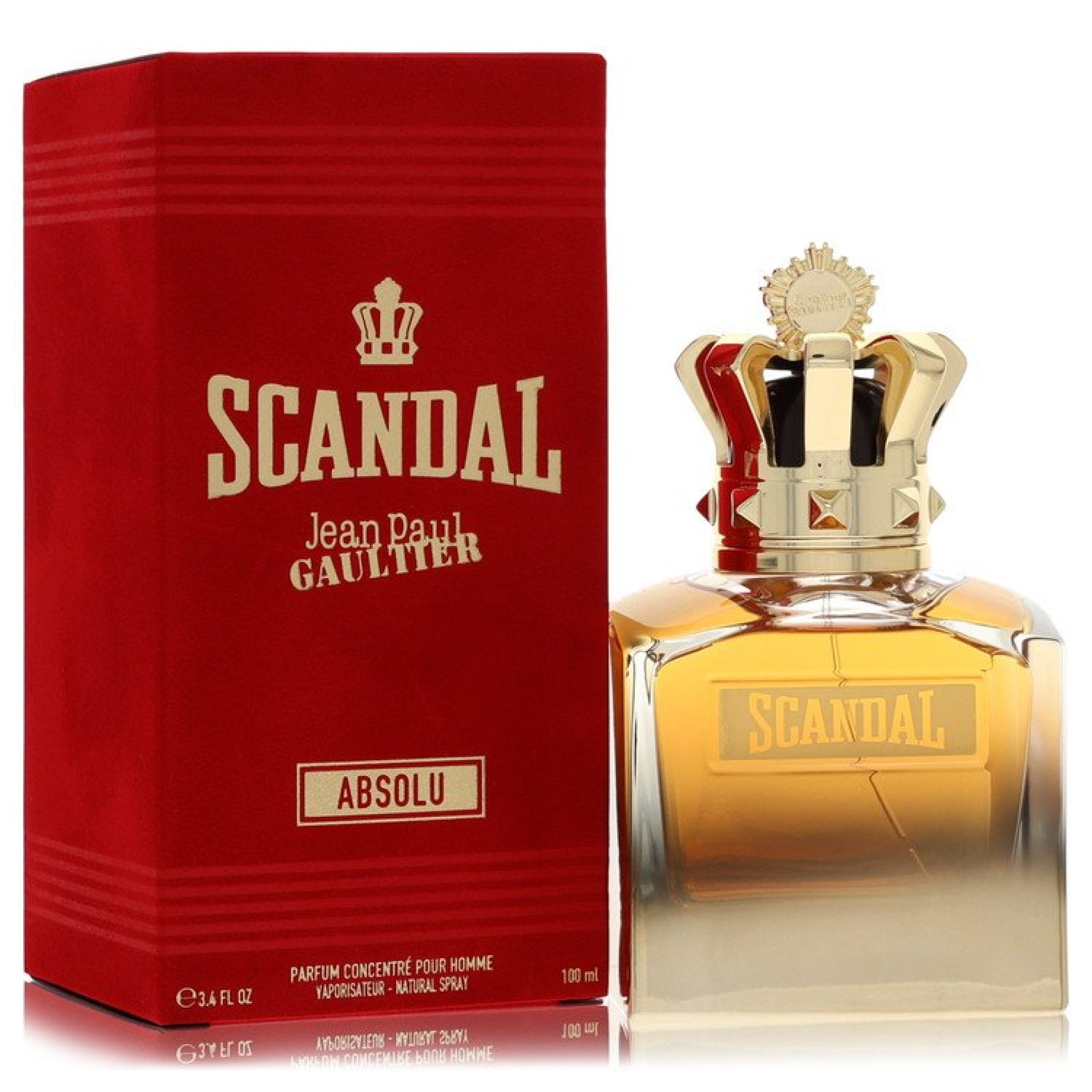 Image of Jean Paul Gaultier Scandal Pour Homme Absolu Parfum Spray 50 ml