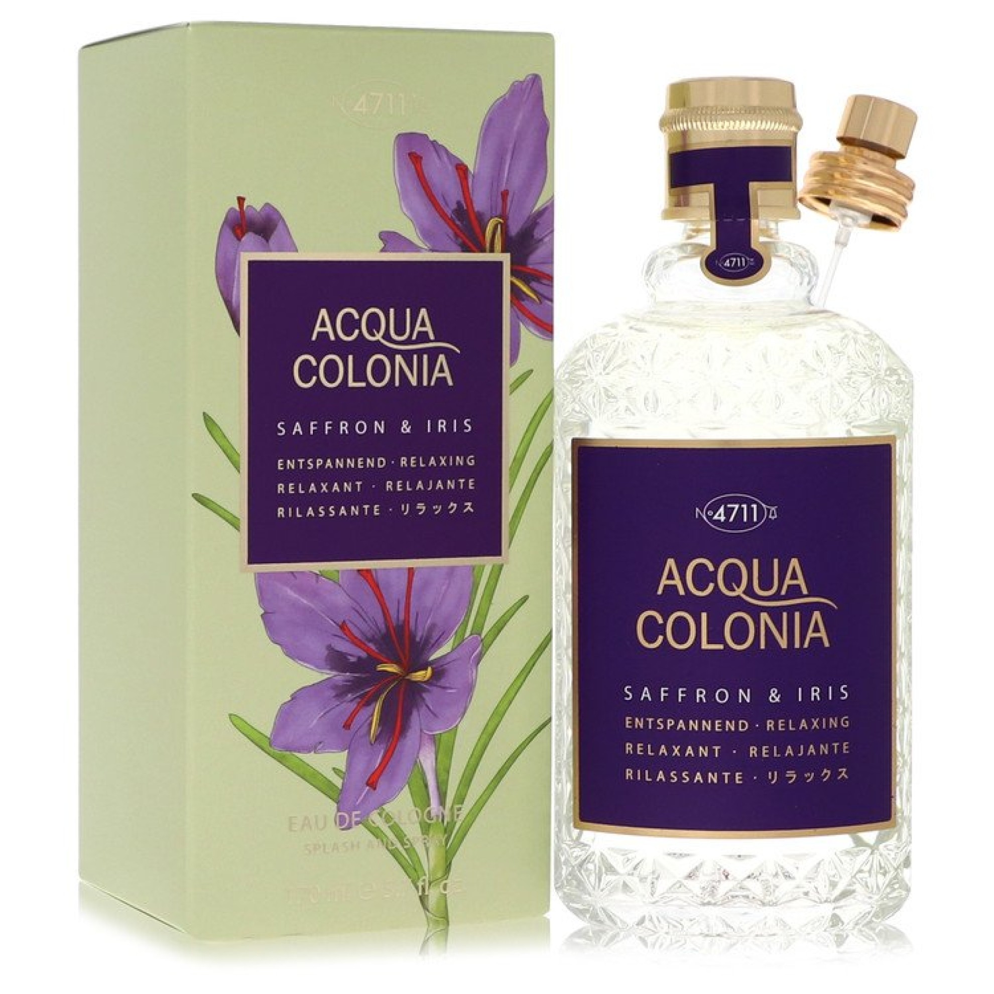 Image of 4711 Acqua Colonia Saffron & Iris Eau De Cologne Spray 169 ml von XXL-Parfum.ch