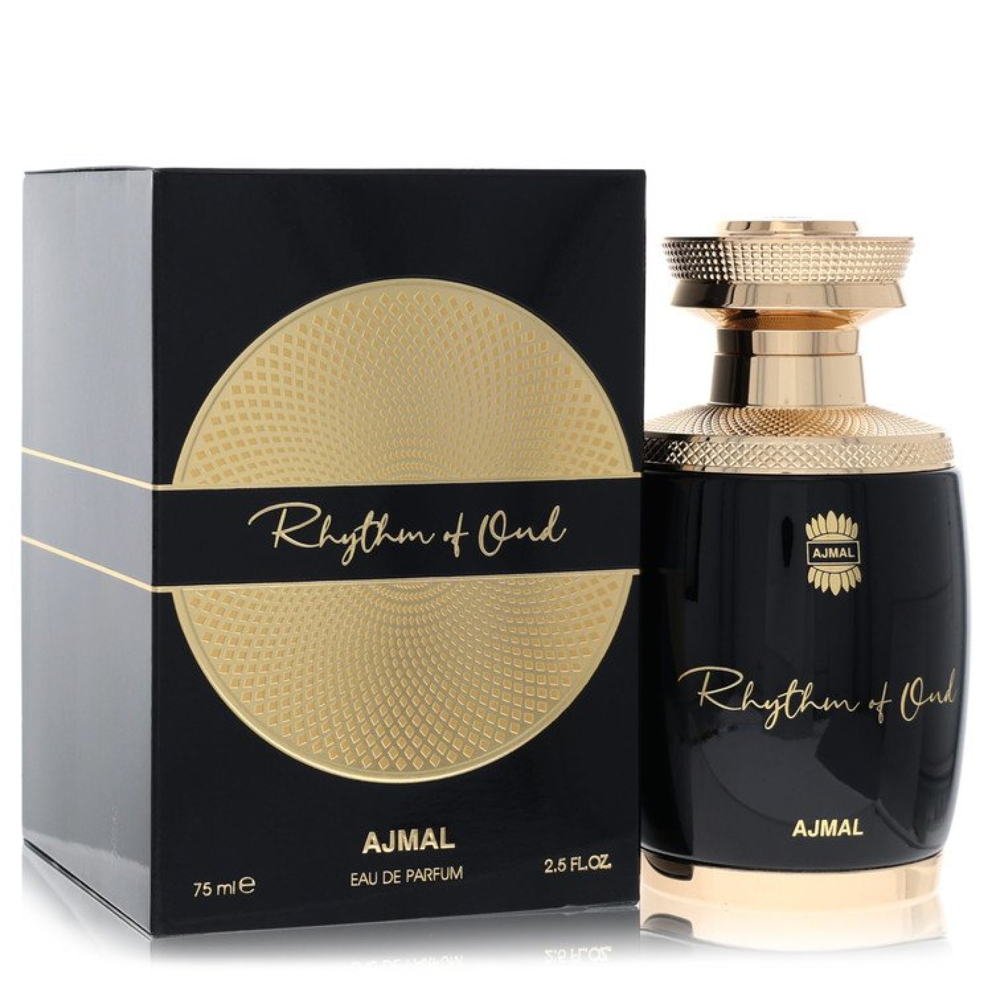 Ajmal Rhythm of oud Eau De Parfum Spray (Unisex) 75 ml