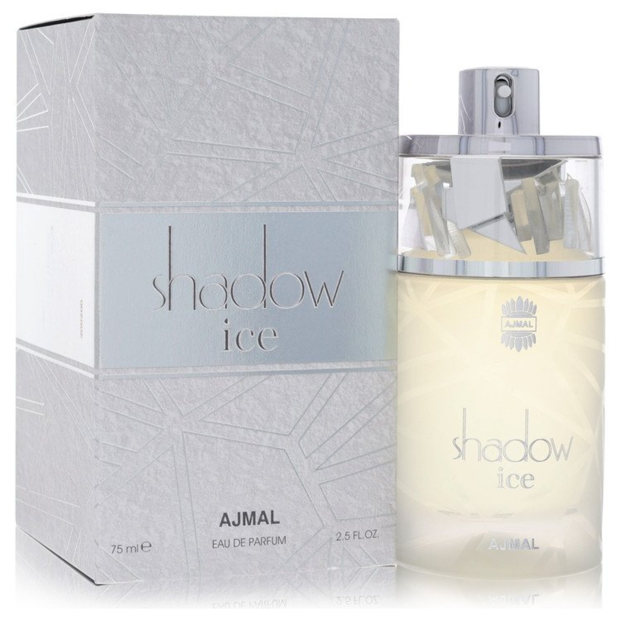 Ajmal Shadow Ice Eau De Parfum Spray (Unisex) 75 ml