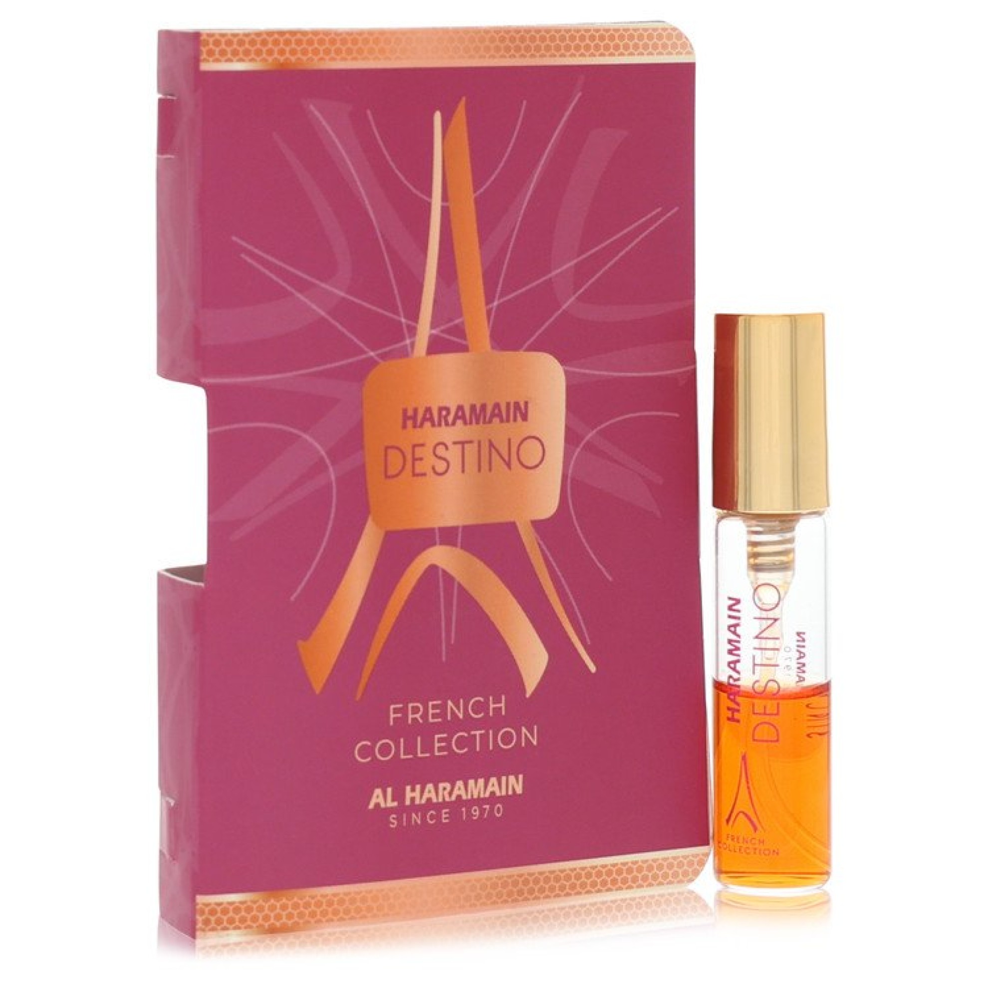 Image of Al Haramain Destino French Collection Vial (sample) Unisex 1 ml