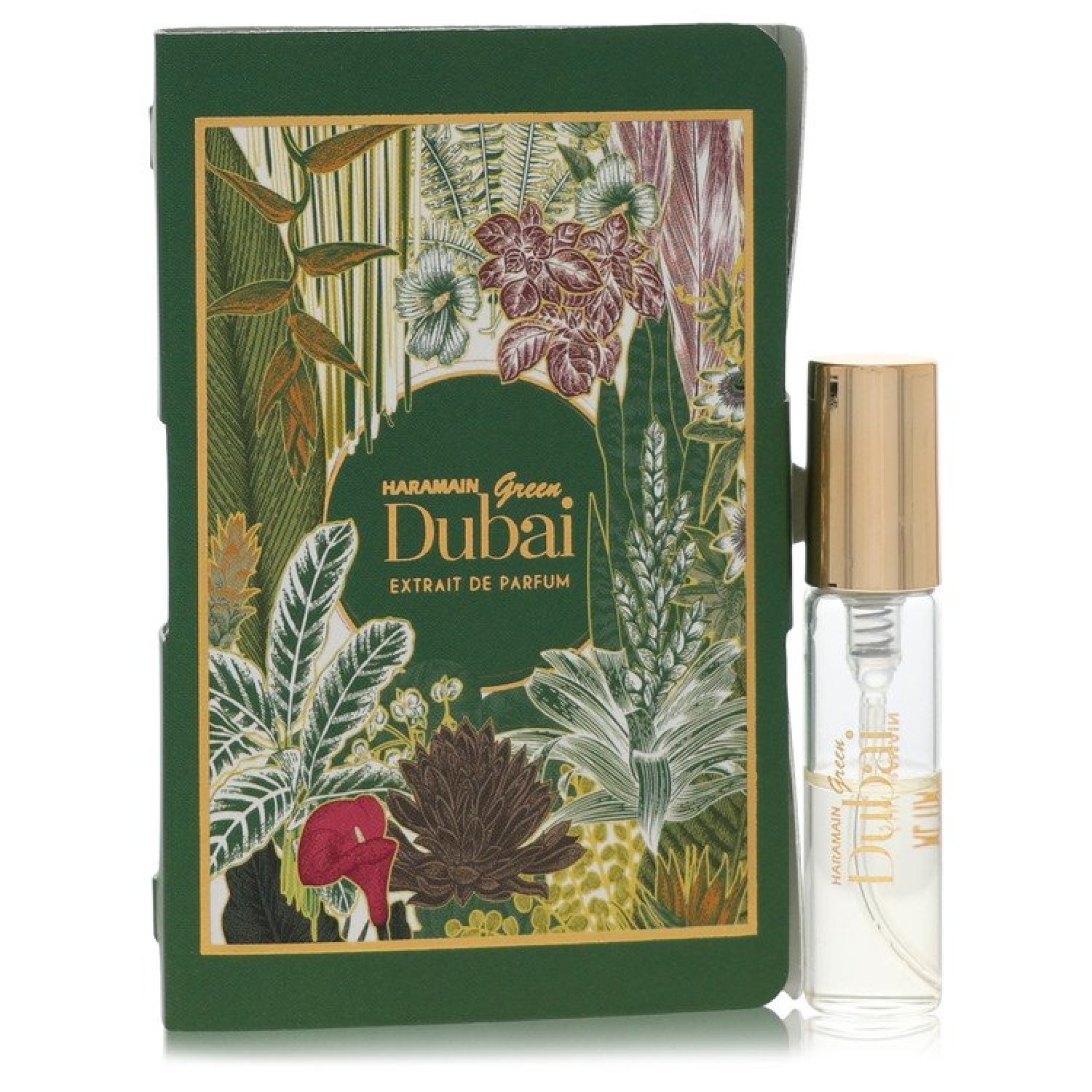 Image of Al Haramain Green Dubai Vial (sample) 15 ml