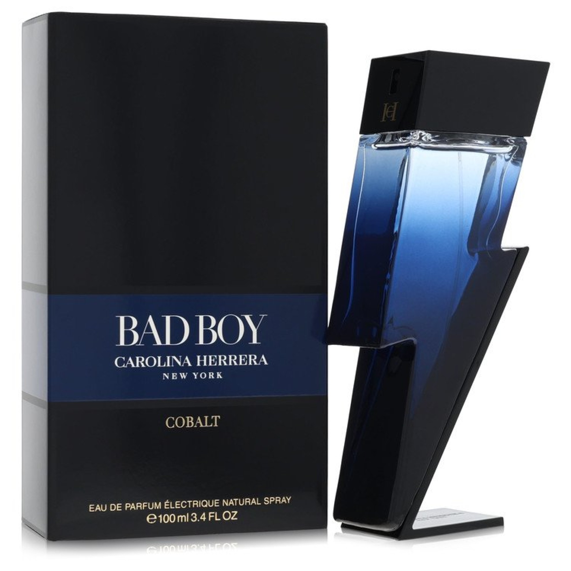 Image of Carolina Herrera Bad Boy Cobalt Eau De Parfum Spray 100 ml
