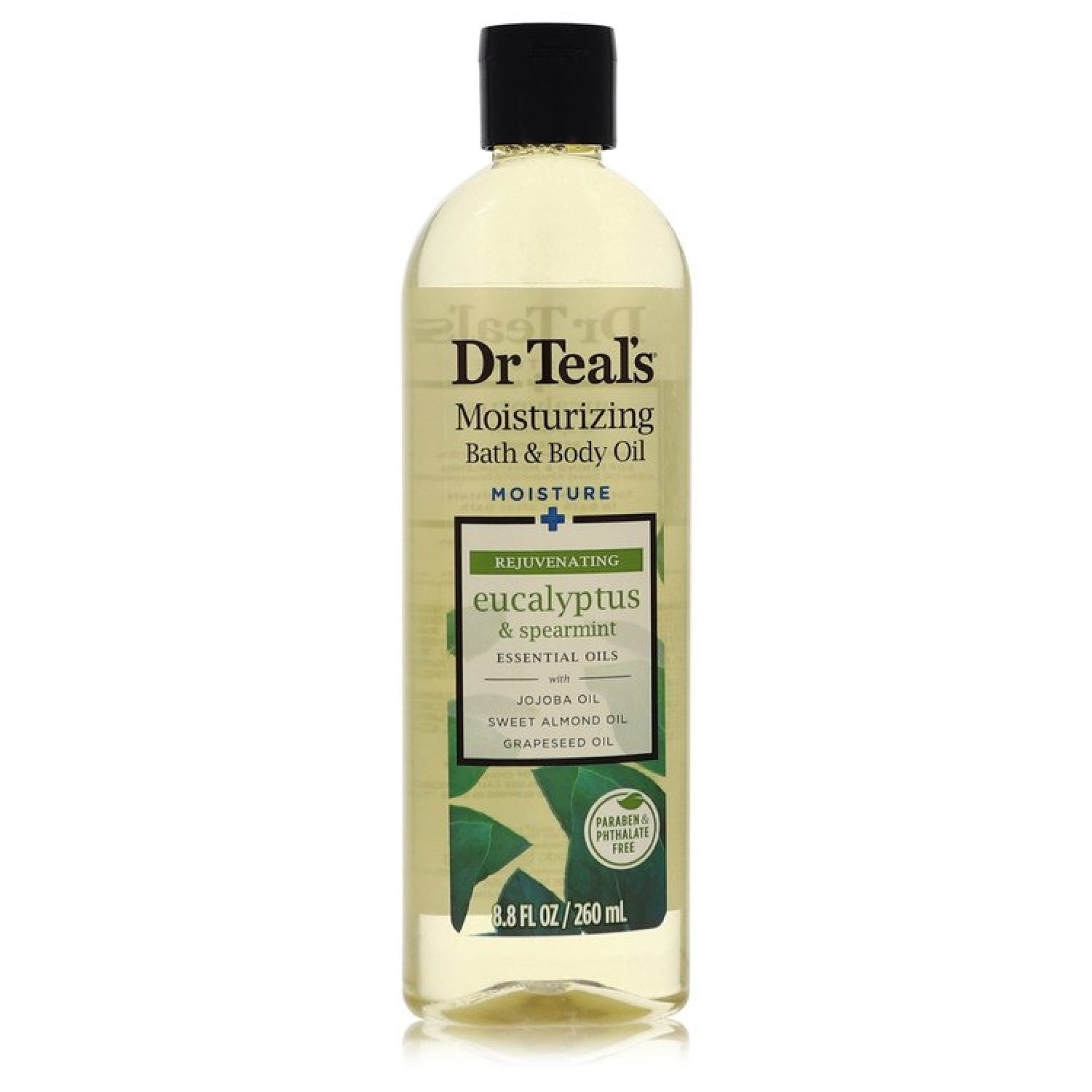 Image of Dr Teal's Bath Additive Eucalyptus Oil Pure Epson Salt Body Oil Relax & Relief with Eucalyptus & Spearmint 260 ml von XXL-Parfum.ch