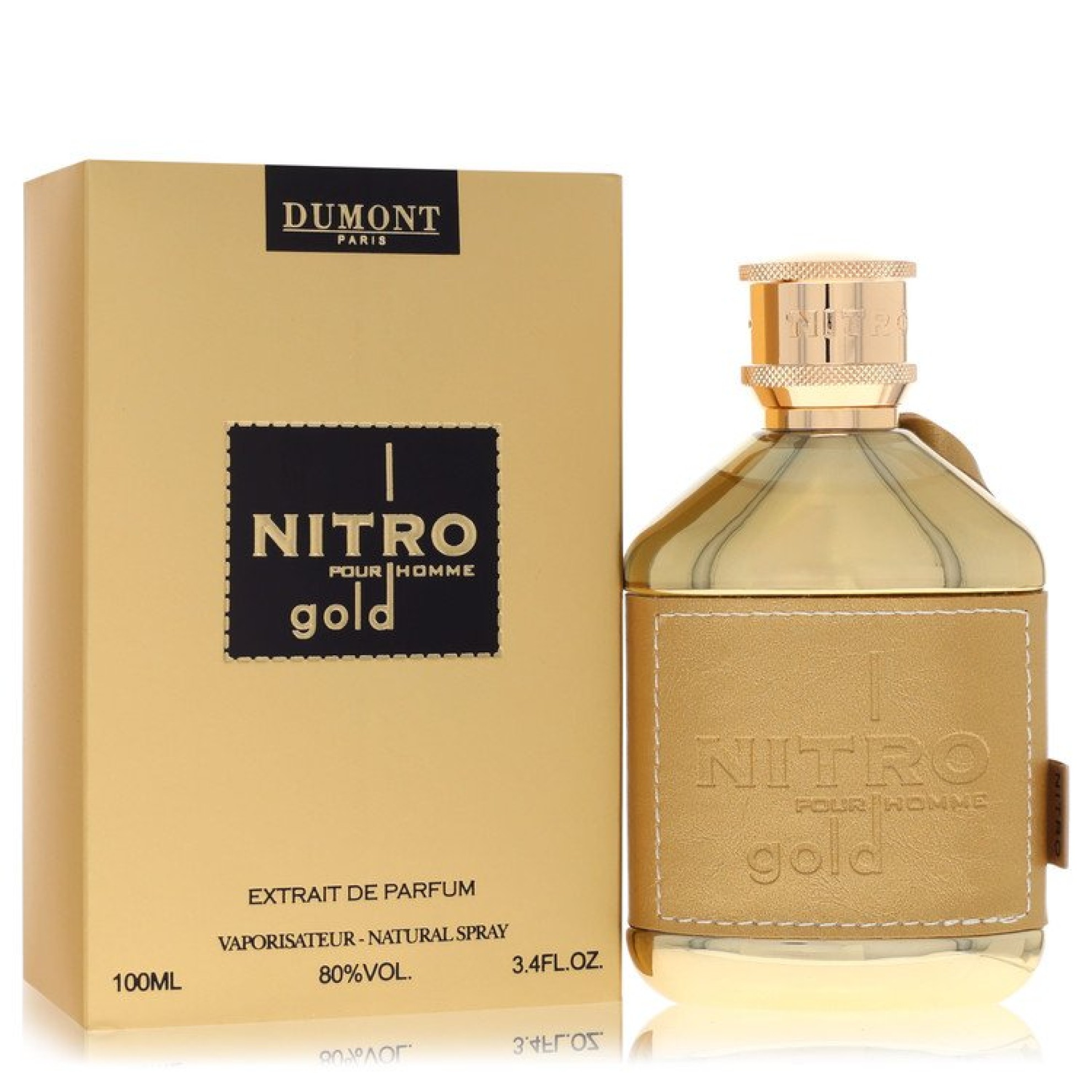 Image of Dumont Paris Dumont Nitro Gold Extrait De Parfum Spray 100 ml