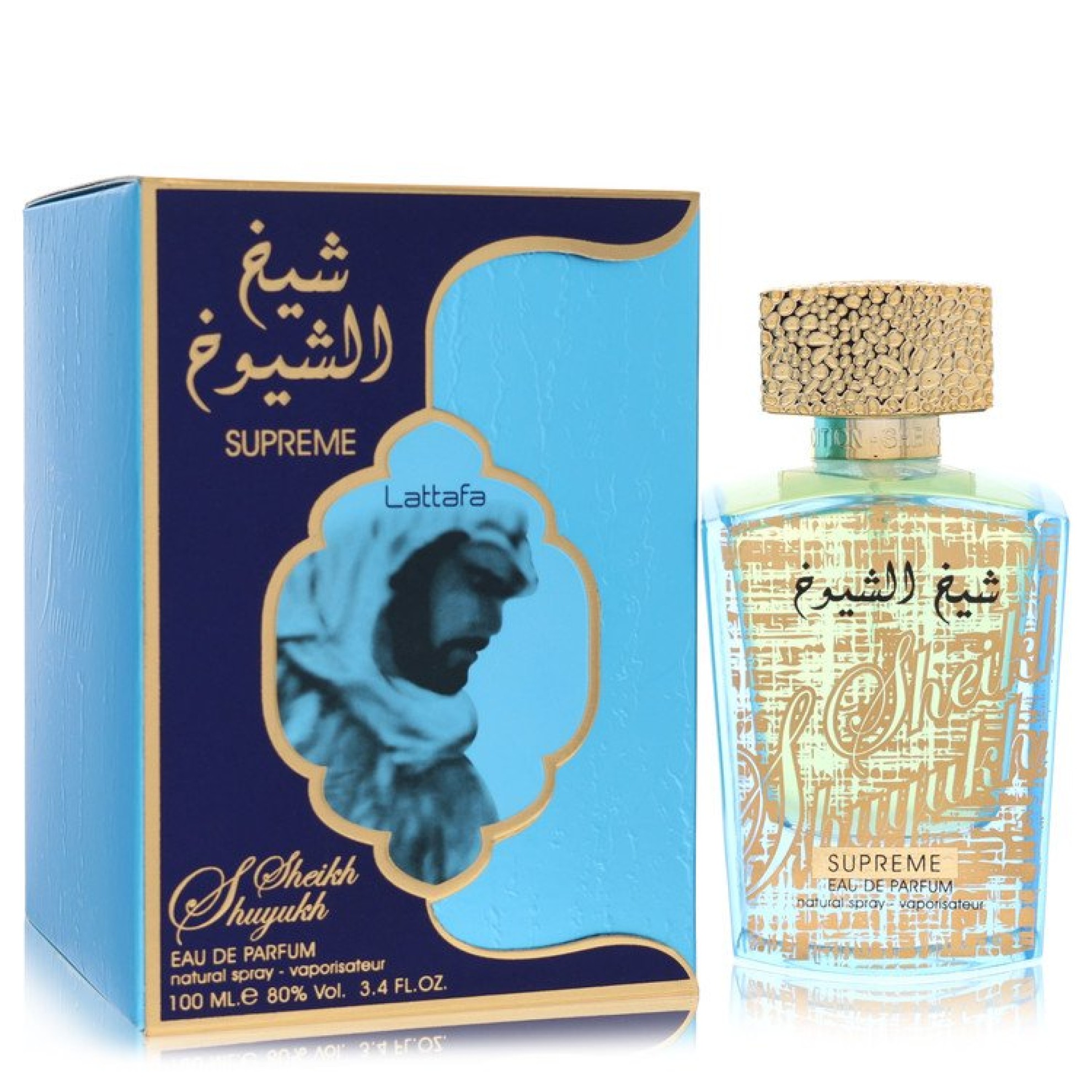 Lattafa Sheikh Al Shuyukh Supreme Eau De Parfum Spray (Unisex) 100 ml