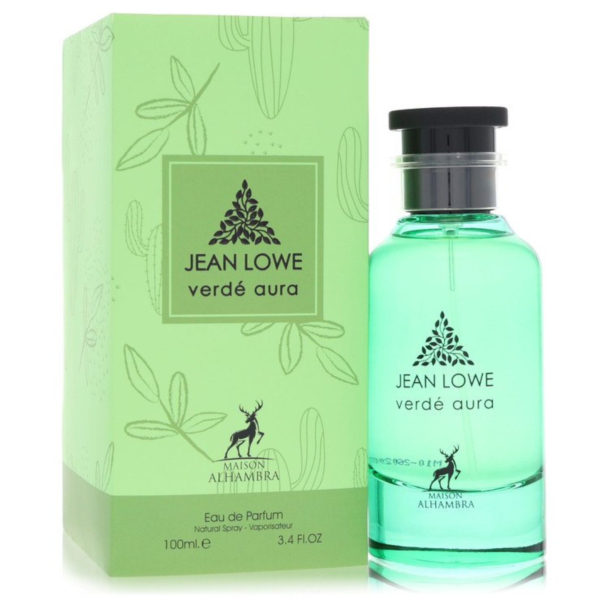 Maison Alhambra Jean Lowe Verde Aura Eau De Parfum Spray (Unisex) 100 ml