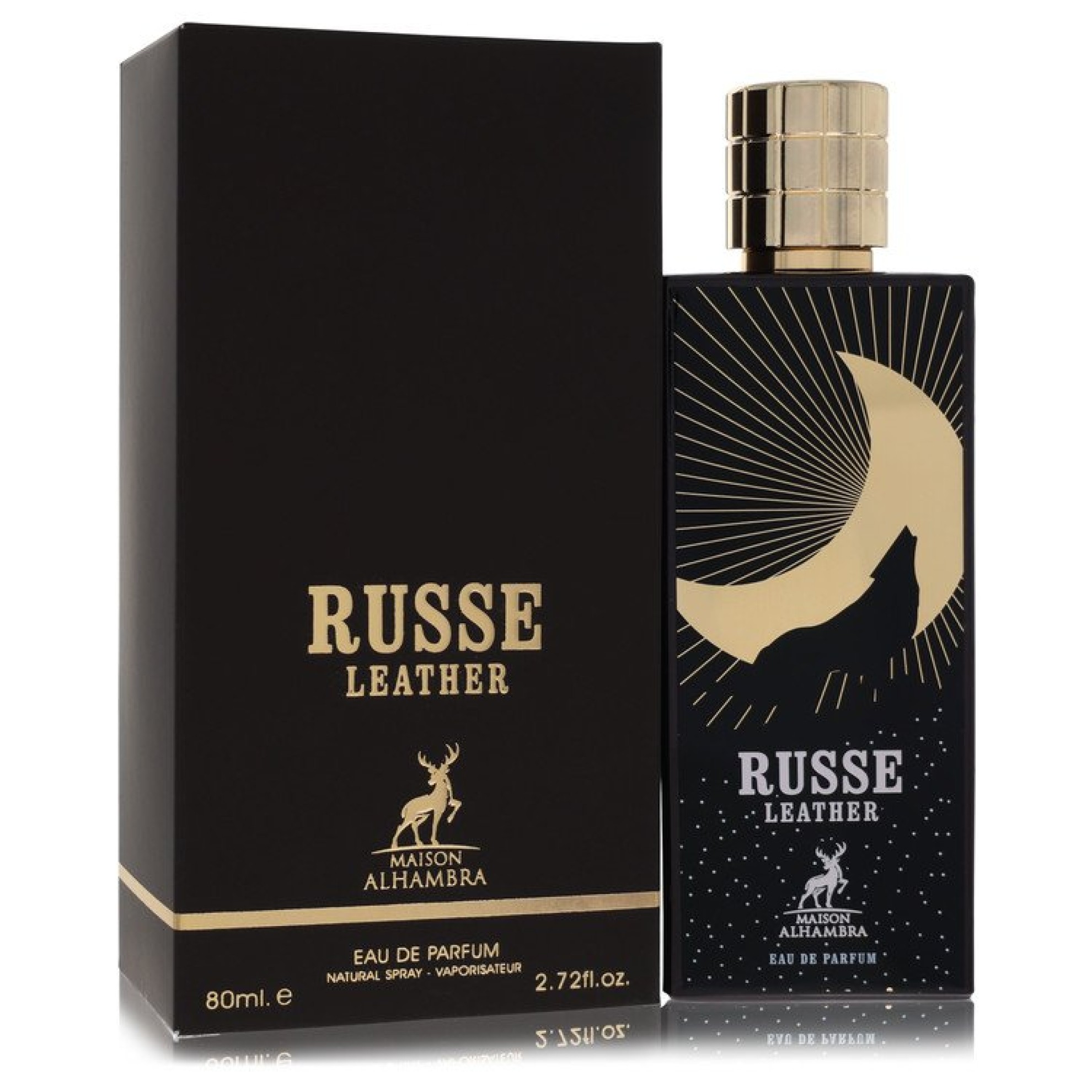 Image of Maison Alhambra Russe Leather Eau De Parfum Spray (Unisex) 80 ml