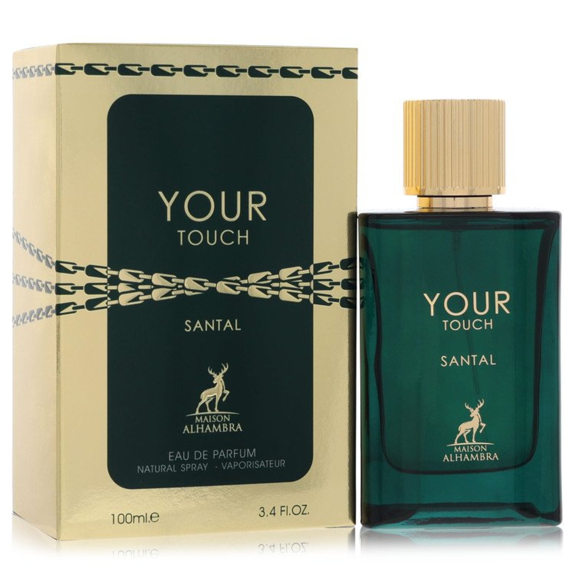 Image of Maison Alhambra Your Touch Santal Eau De Parfum Spray (Unisex) 100 ml