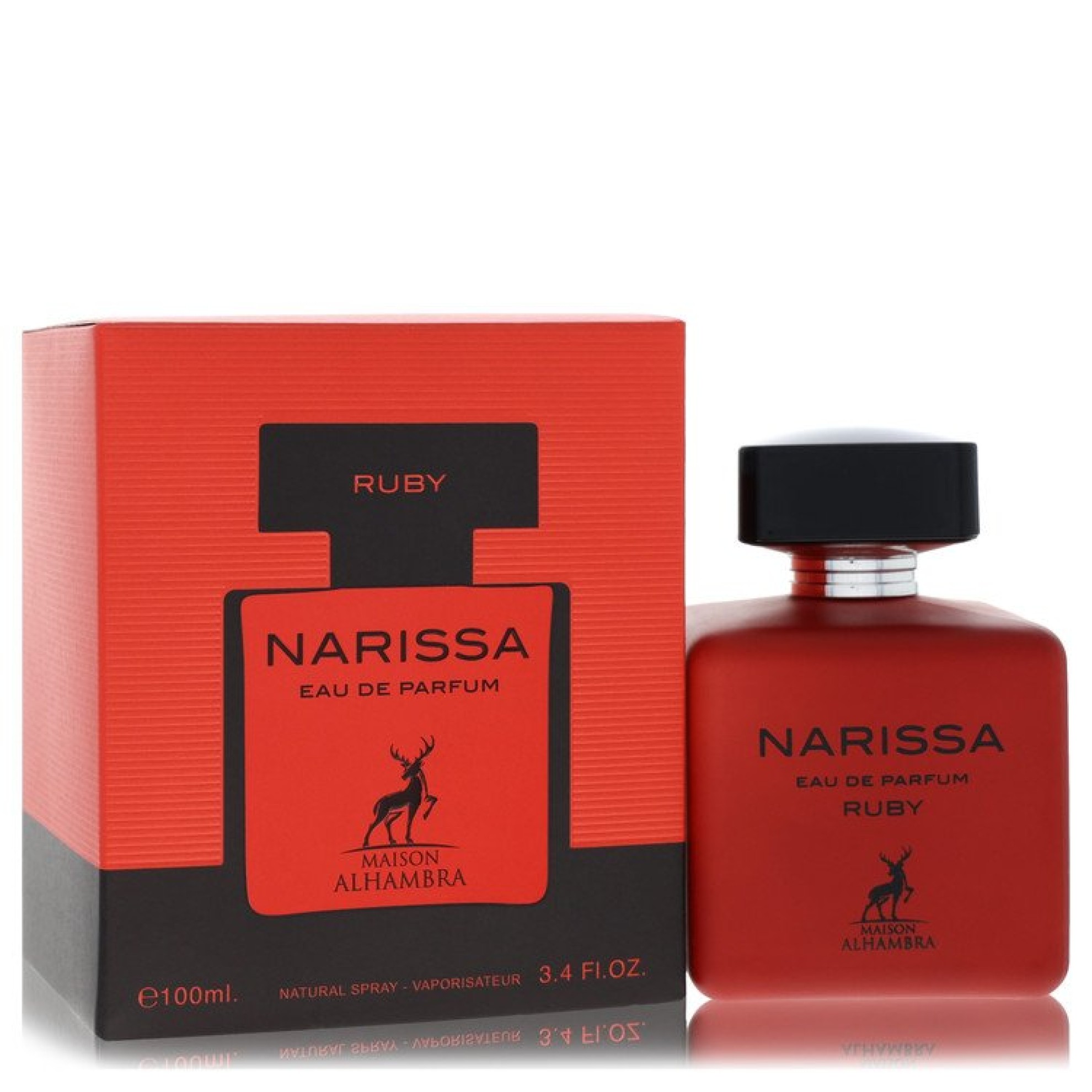 Image of Maison Alhambra Narissa Ruby Eau De Parfum Spray (Unisex) 100 ml