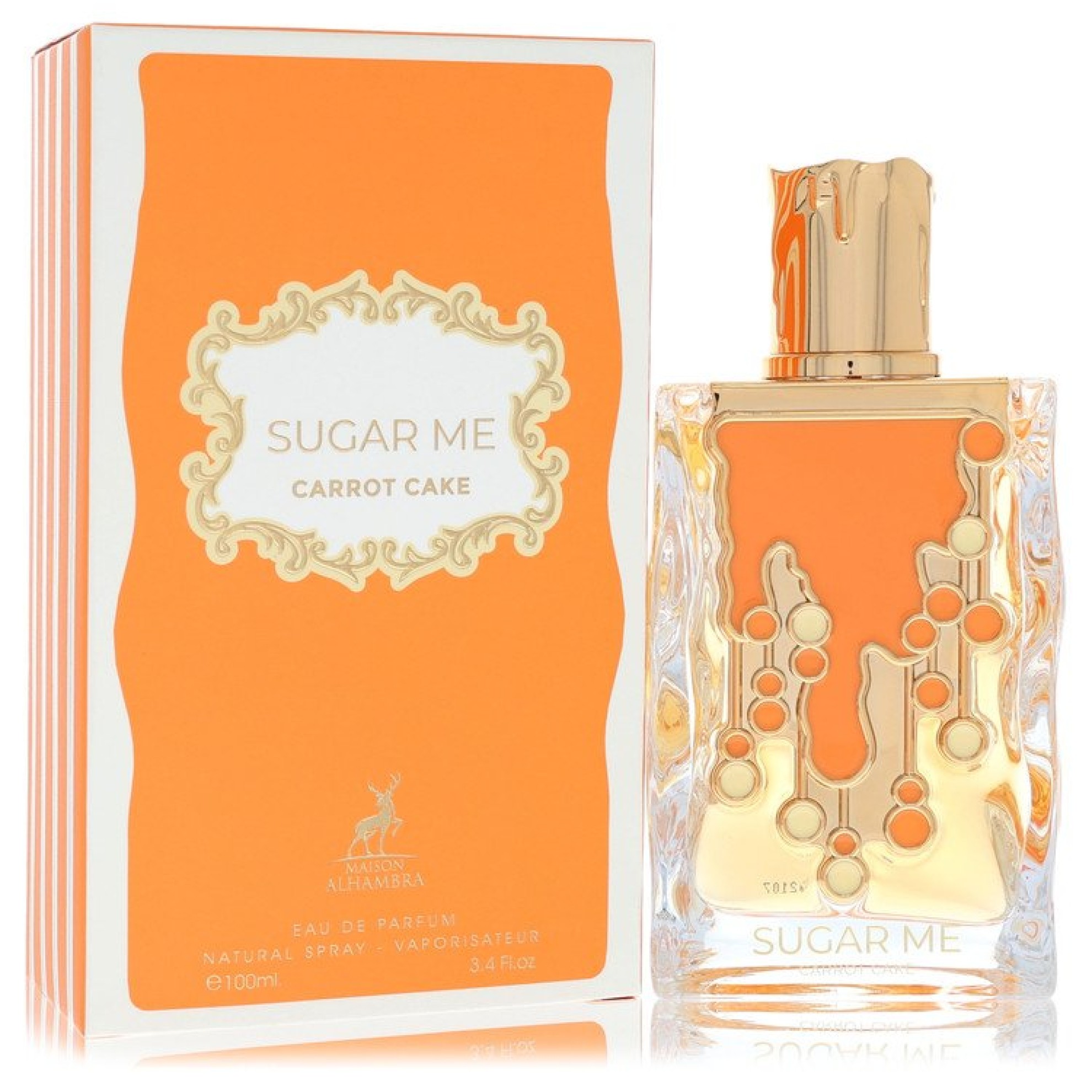 Image of Maison Alhambra Maison Sugar Me Carrot Cake Eau De Parfum Spray (Unisex) 100 ml
