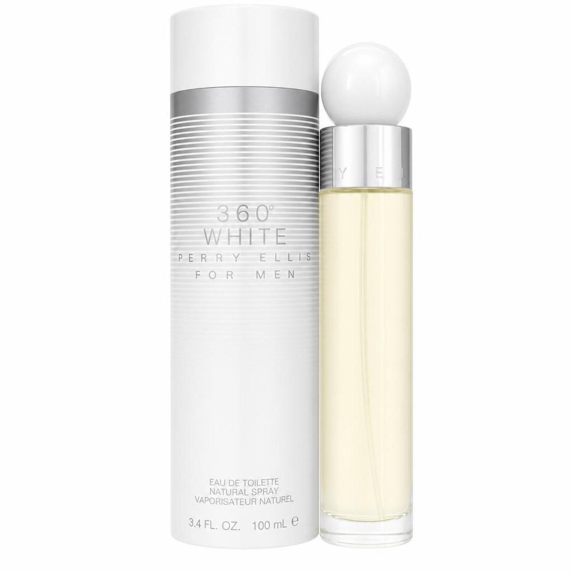 Perry Ellis 360 White Eau De Toilette Spray 100 ml