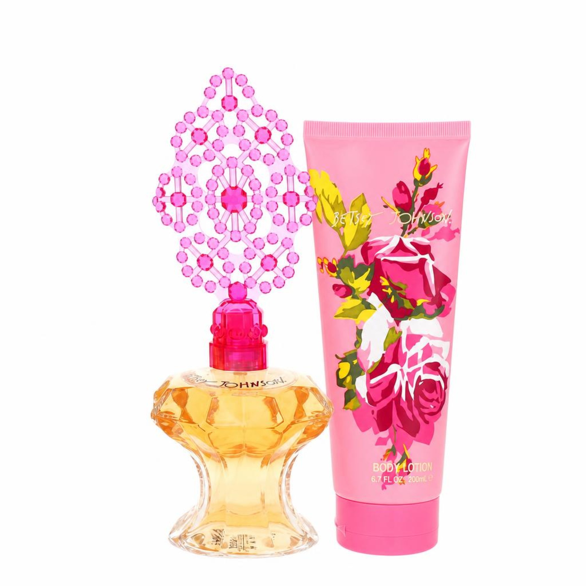 Betsey Johnson Gift Set -- 100 ml Eau De Parfum Spray + 200 ml Body Lotion
