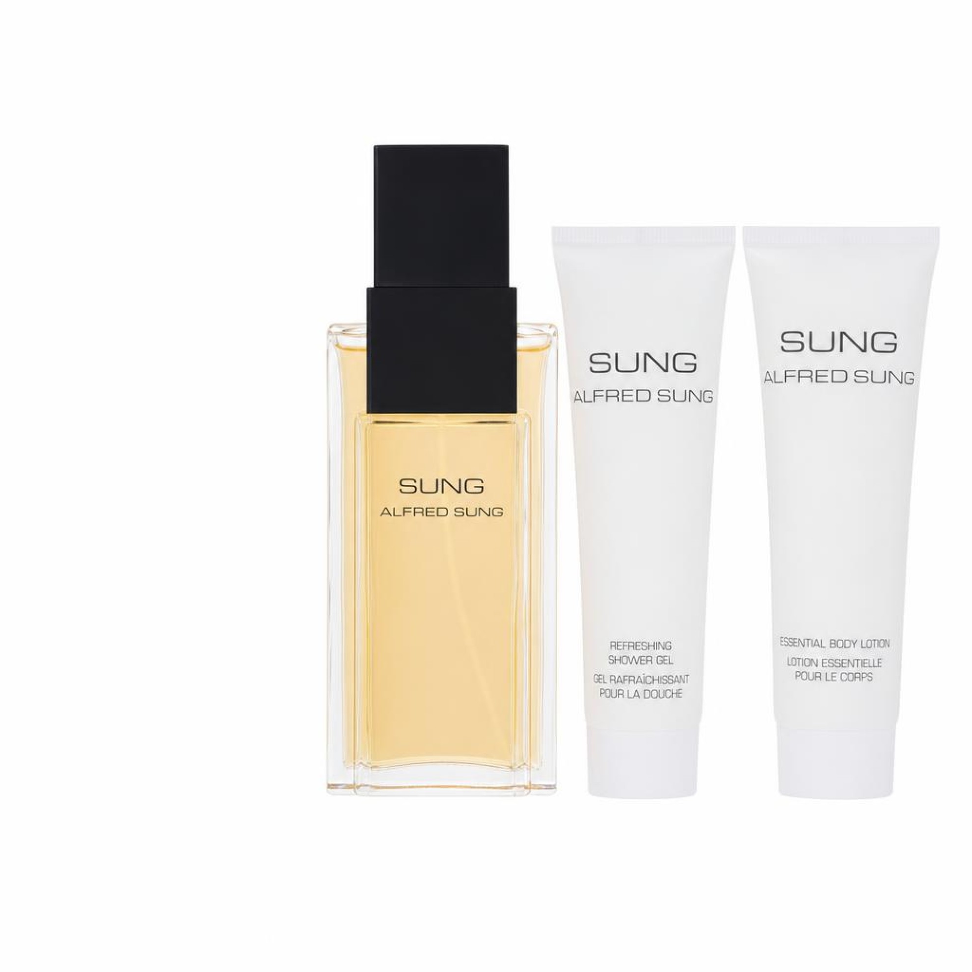 Alfred Sung Alfred SUNG Gift Set -- 100 ml Eau De Toilette Spray + 75 ml Body Lotion + 75 ml Shower Gel