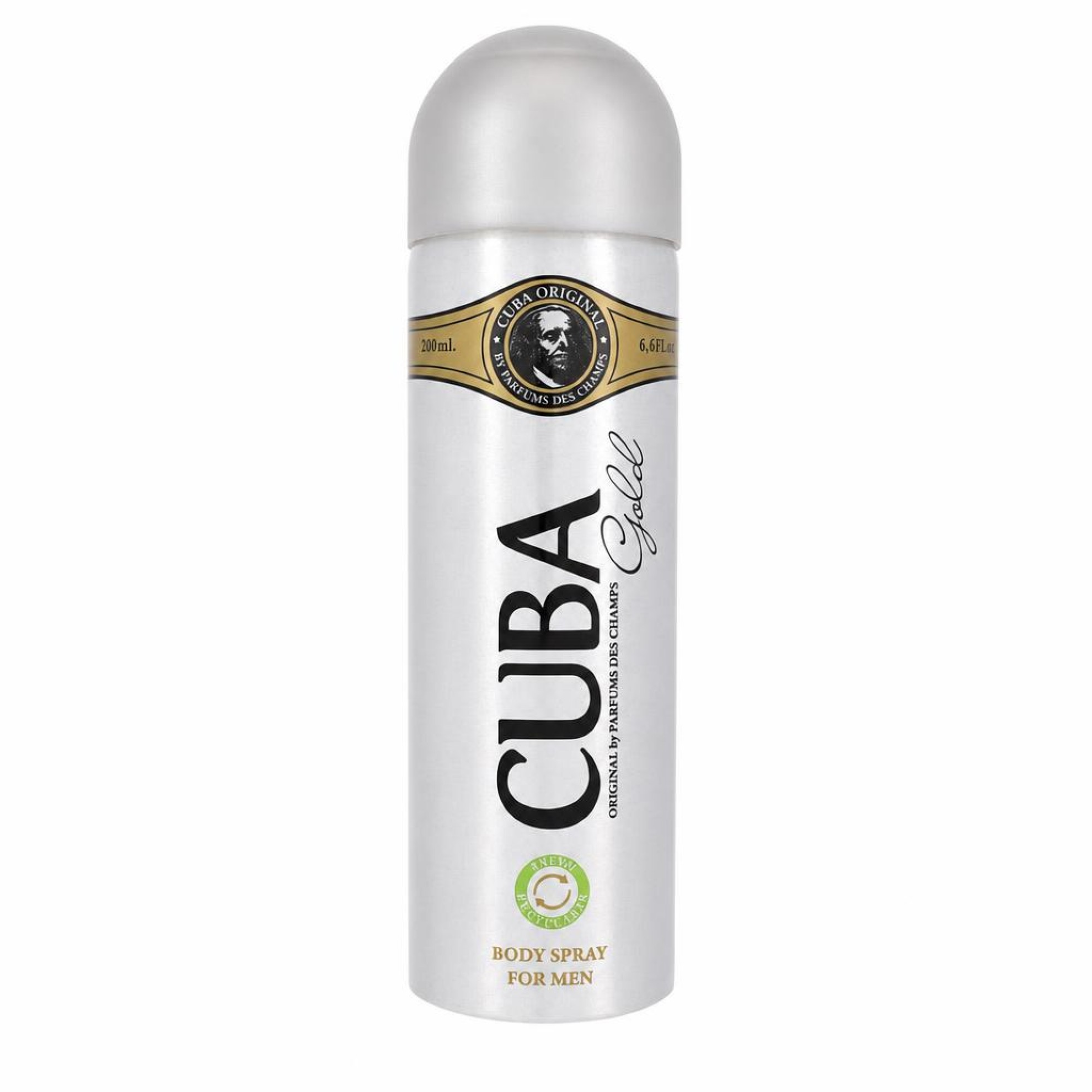 Fragluxe Cuba Gold Deodorant Spray (unboxed) 200 ml