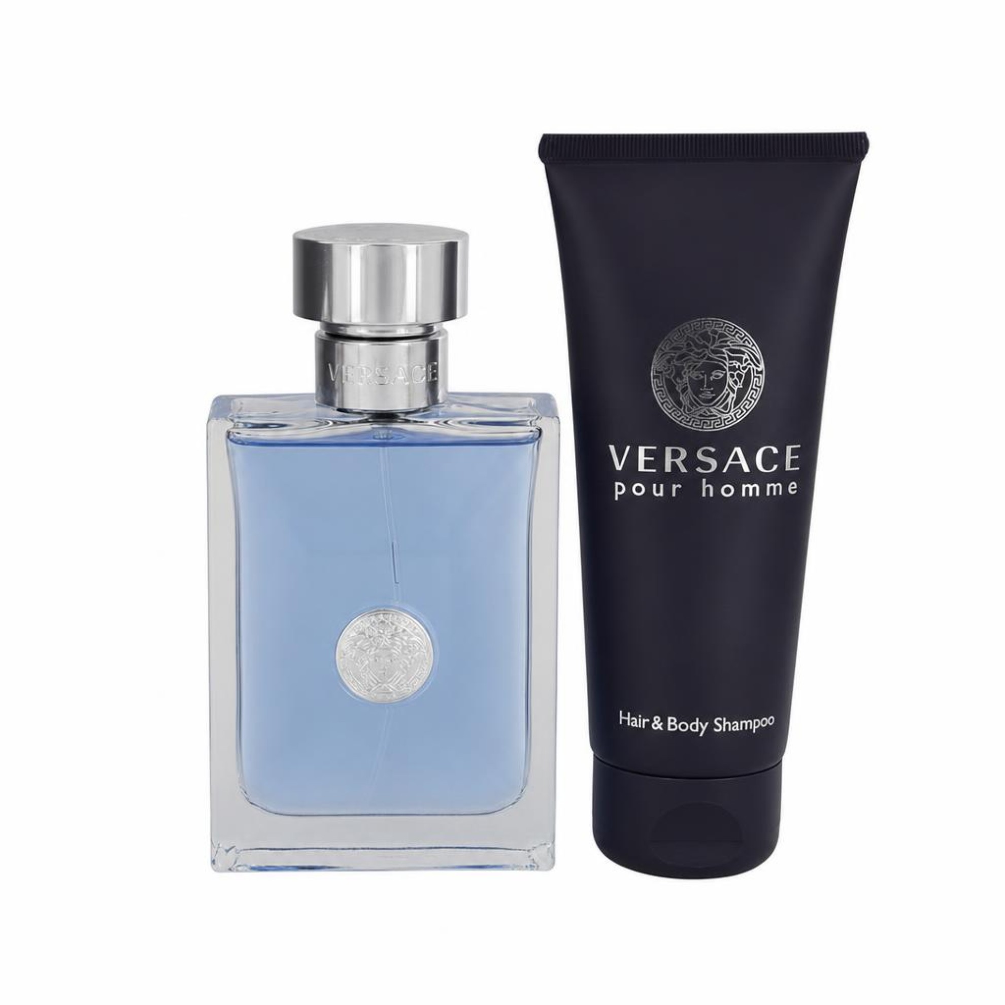 Versace Pour Homme Gift Set -- 100 ml Eau De Toilette Spray + 100 ml Shower Gel
