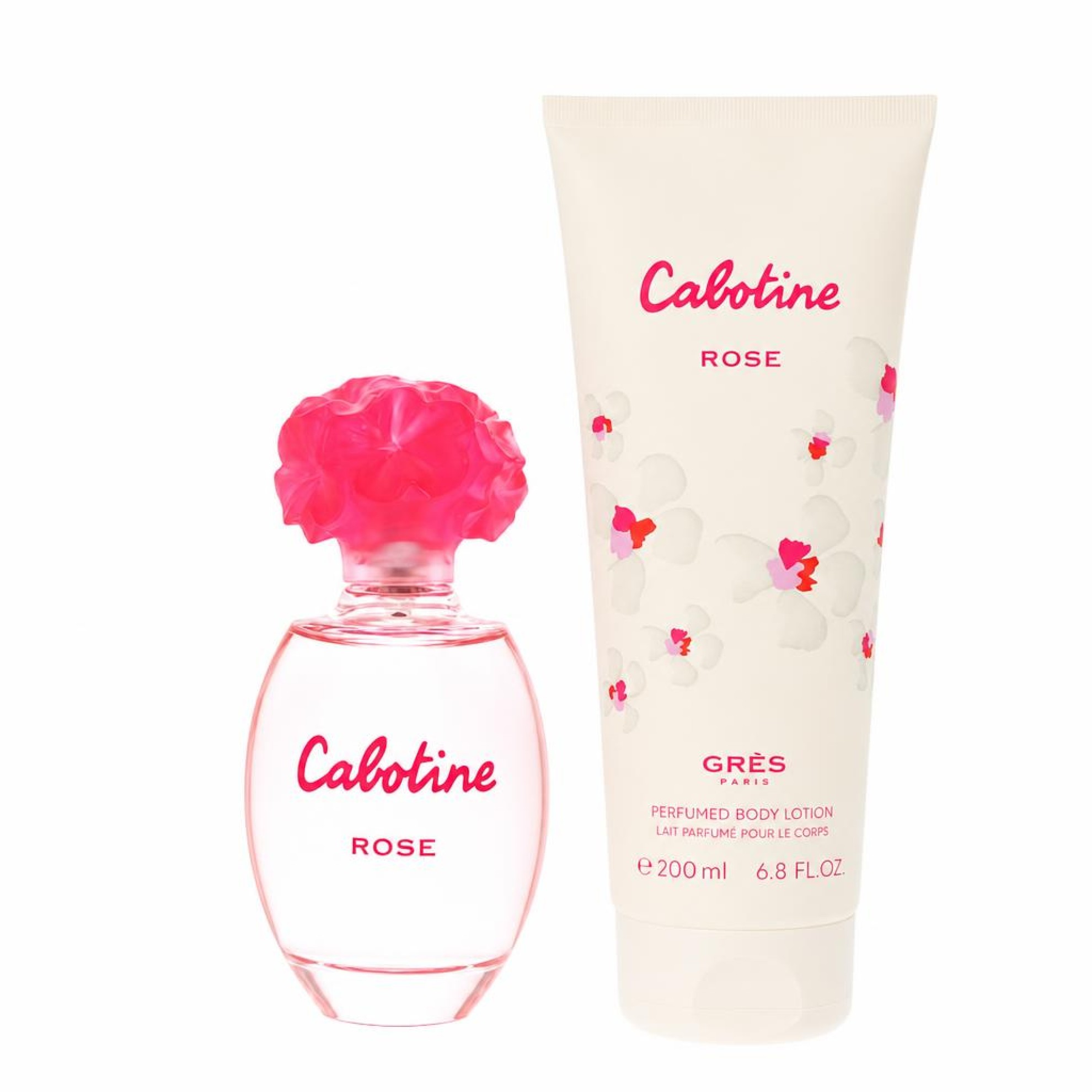 Parfums Gres Cabotine Rose Gift Set -- 100 ml Eau De Toilette Spray + 200 ml Body Lotion