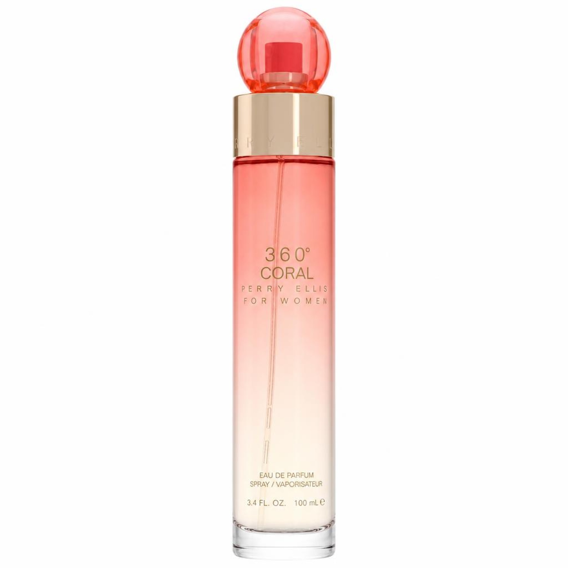 Perry Ellis 360 Coral Eau De Parfum Spray 100 ml