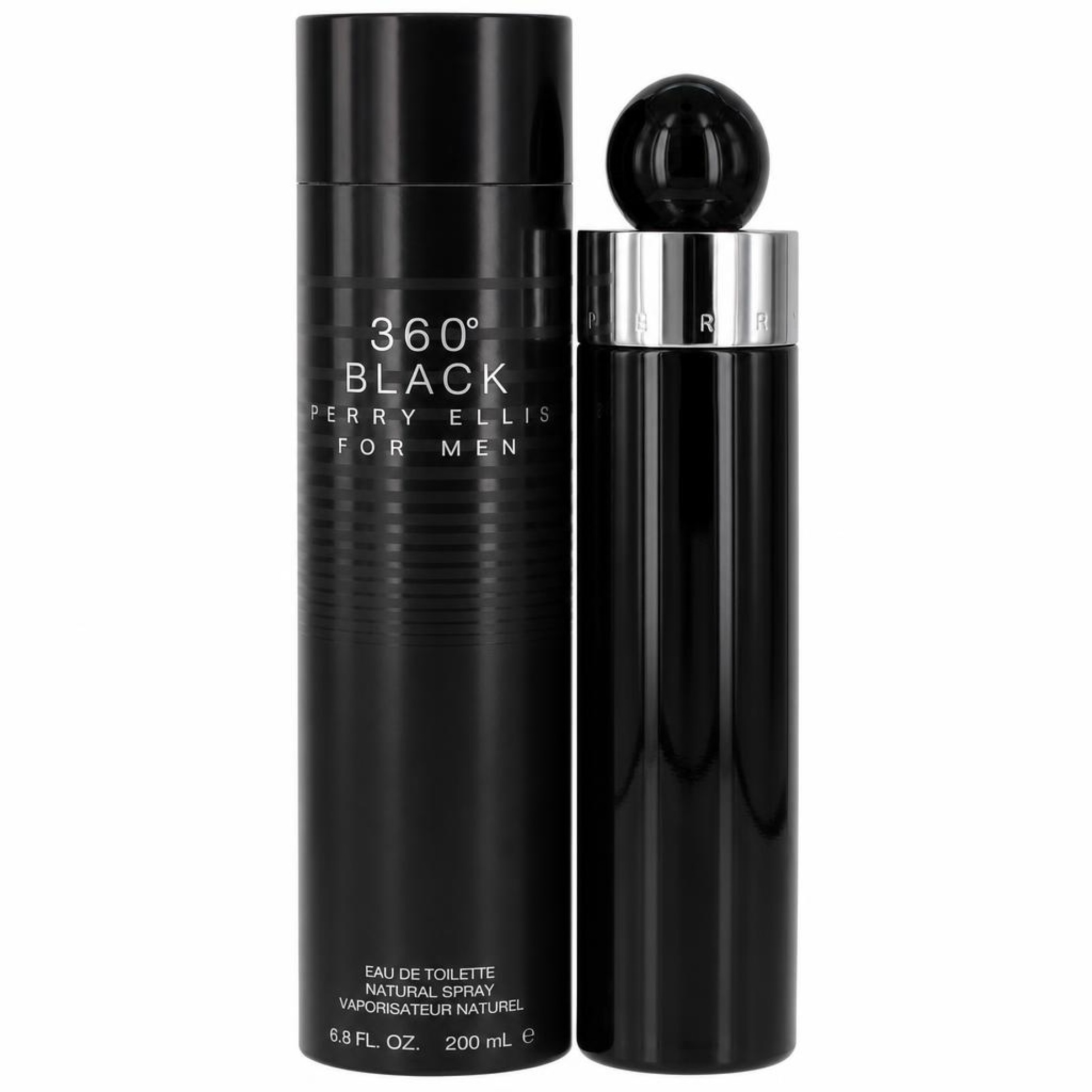 Perry Ellis 360 Black Eau De Toilette Spray 200 ml