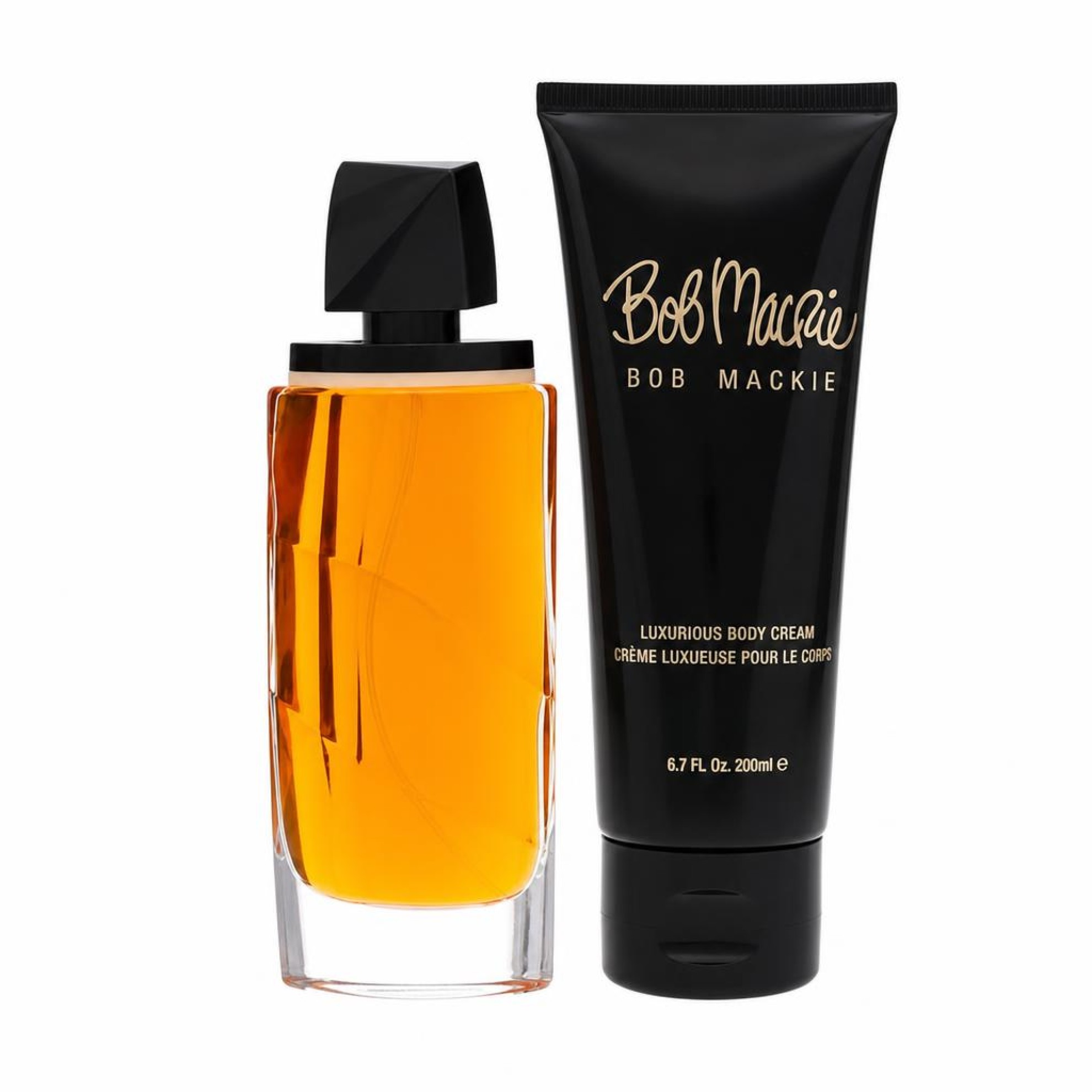 Bob Mackie MACKIE Gift Set -- 100 ml Eau De Toilette Spray + 200 ml Body Cream