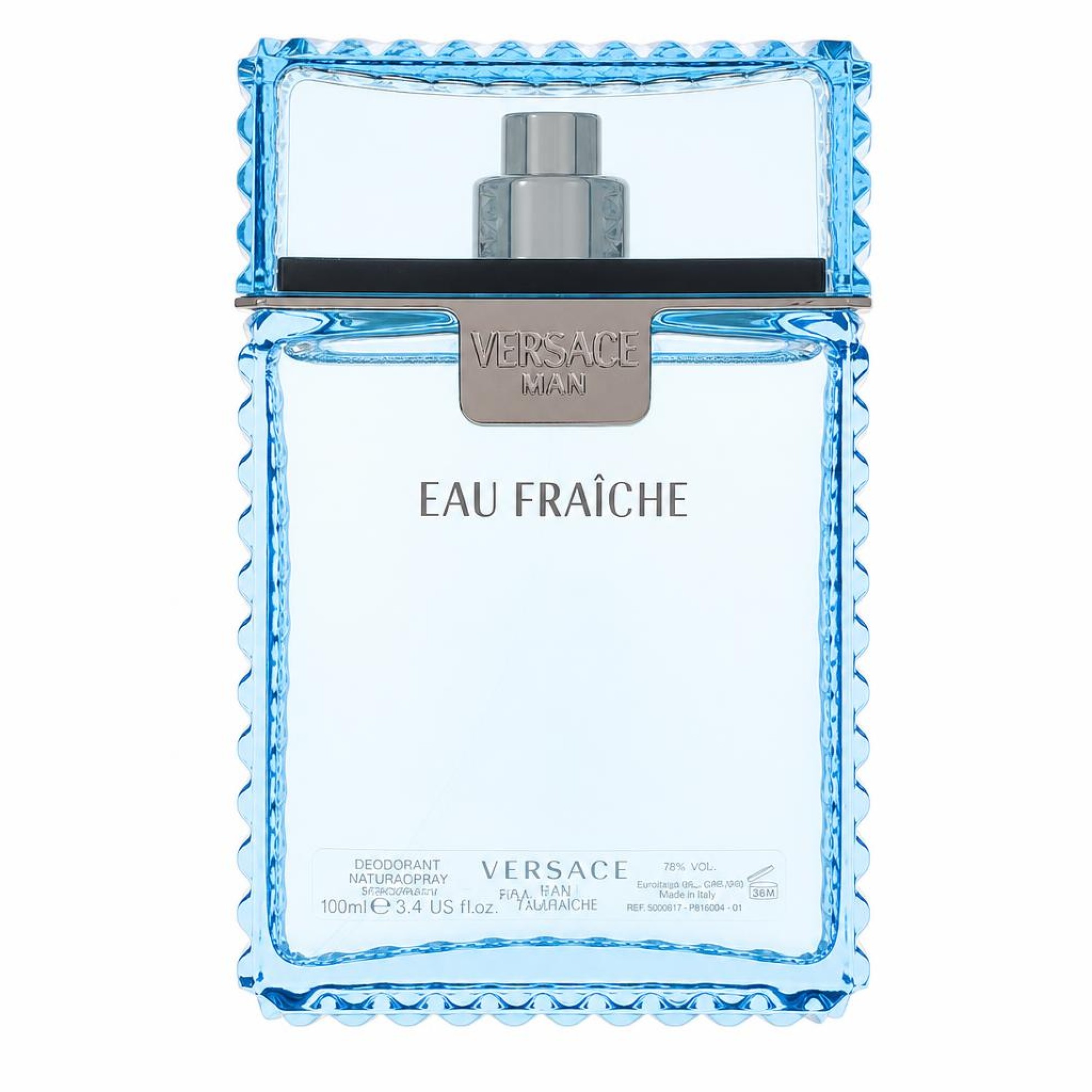 Versace Man Eau Fraiche Eau De Toilette Spray (Blue unboxed) 100 ml